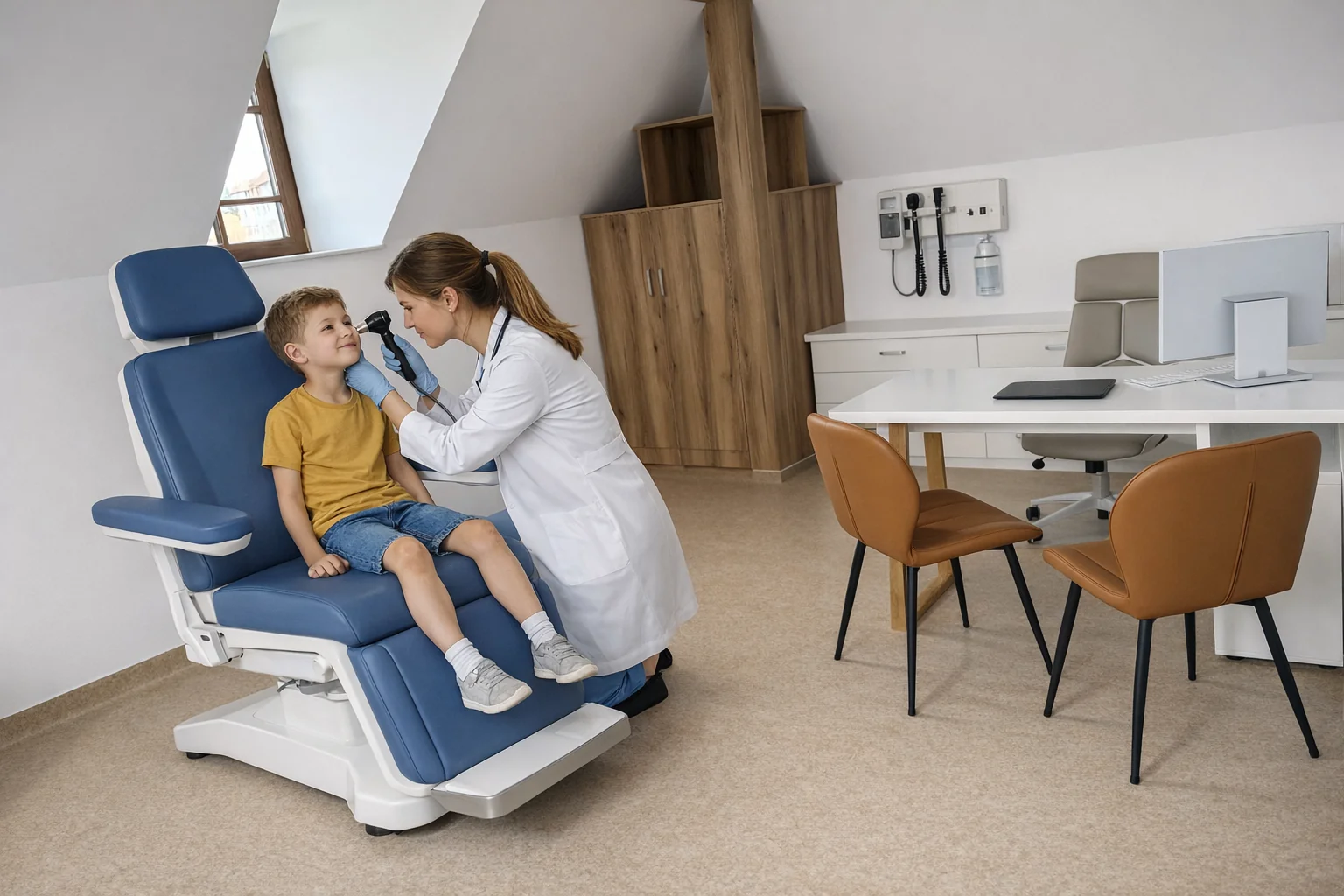 Consultație ORL pentru durere de urechi la copii la Clinica Amalife Curtea de Argeș