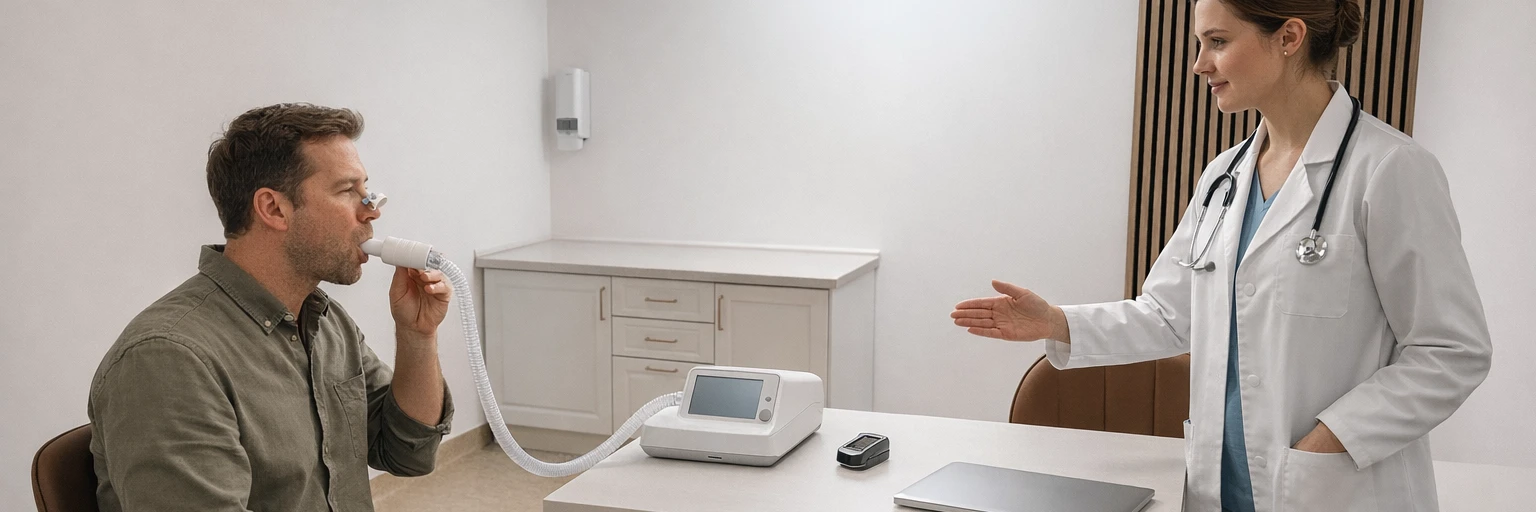 Spirometrie efectuată în cabinetul Amalife din Curtea de Argeș
